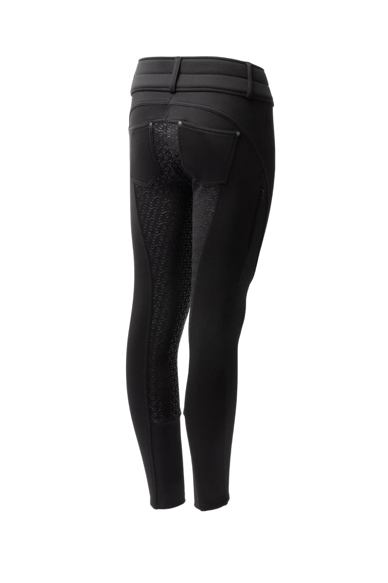 Horze Rhea Kinder Thermoreithose mit Vollbesatz und Gesäßtaschen*Kinder Thermoreithosen & -Reitleggins Für Kinder|Reithosen Für Kinder