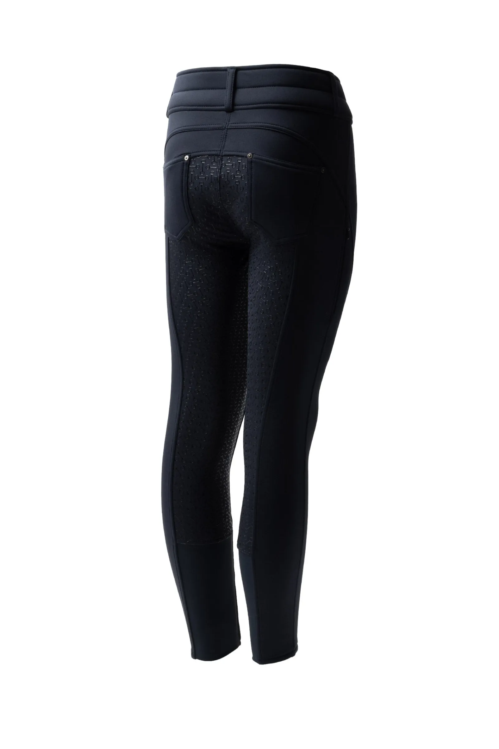 Horze Rhea Kinder Thermoreithose mit Vollbesatz und Gesäßtaschen*Kinder Reithosen Für Kinder|Thermoreithosen & -Reitleggins Für Kinder