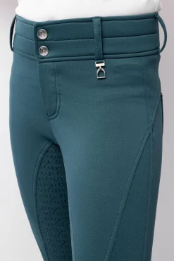 Horze Rhea Kinder Thermoreithose mit Vollbesatz und Gesäßtaschen*Kinder Reithosen Für Kinder|Thermoreithosen & -Reitleggins Für Kinder