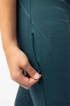 Horze Rhea Kinder Thermoreithose mit Vollbesatz und Gesäßtaschen*Kinder Reithosen Für Kinder|Thermoreithosen & -Reitleggins Für Kinder