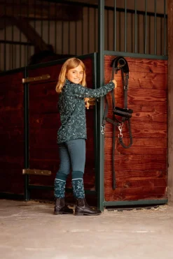 Horze Rhea Kinder Thermoreithose mit Vollbesatz und Gesäßtaschen*Kinder Reithosen Für Kinder|Thermoreithosen & -Reitleggins Für Kinder
