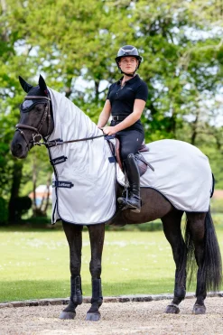 LeMieux Ride On Ausreit-Fliegendecke mit abnehmbarem Hals- und Schulterteil* Reit- & Nierendecken