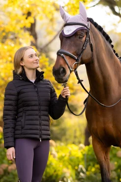LeMieux Rose Damen-Steppjacke mit Kapuze*Damen Mäntel & Jacken Für Damen