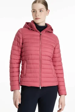 LeMieux Rose Damen-Steppjacke mit Kapuze*Damen Mäntel & Jacken Für Damen