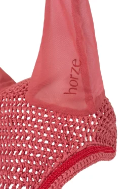 Horze Rose Tonique Fliegenhaube* Fliegenmasken & Fliegenfransen