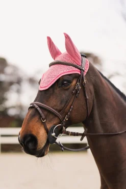 Horze Rose Tonique Fliegenhaube* Fliegenmasken & Fliegenfransen