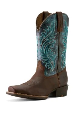 Ariat Round Up Narrow Cutter Toe Damen Westernstiefel* Country Stiefel
