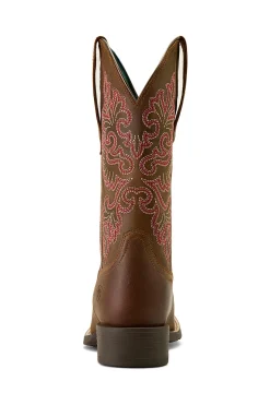 Ariat Round Up Wide Square Toe Damen Westernstiefel* Country Stiefel