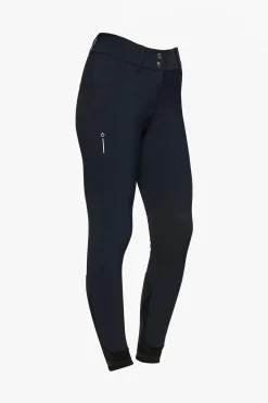 Cavalleria Toscana RS Damen Reithose mit hohem Bund und integriertem Grip*Damen Reithose Für Damen Mit Kniebesatz
