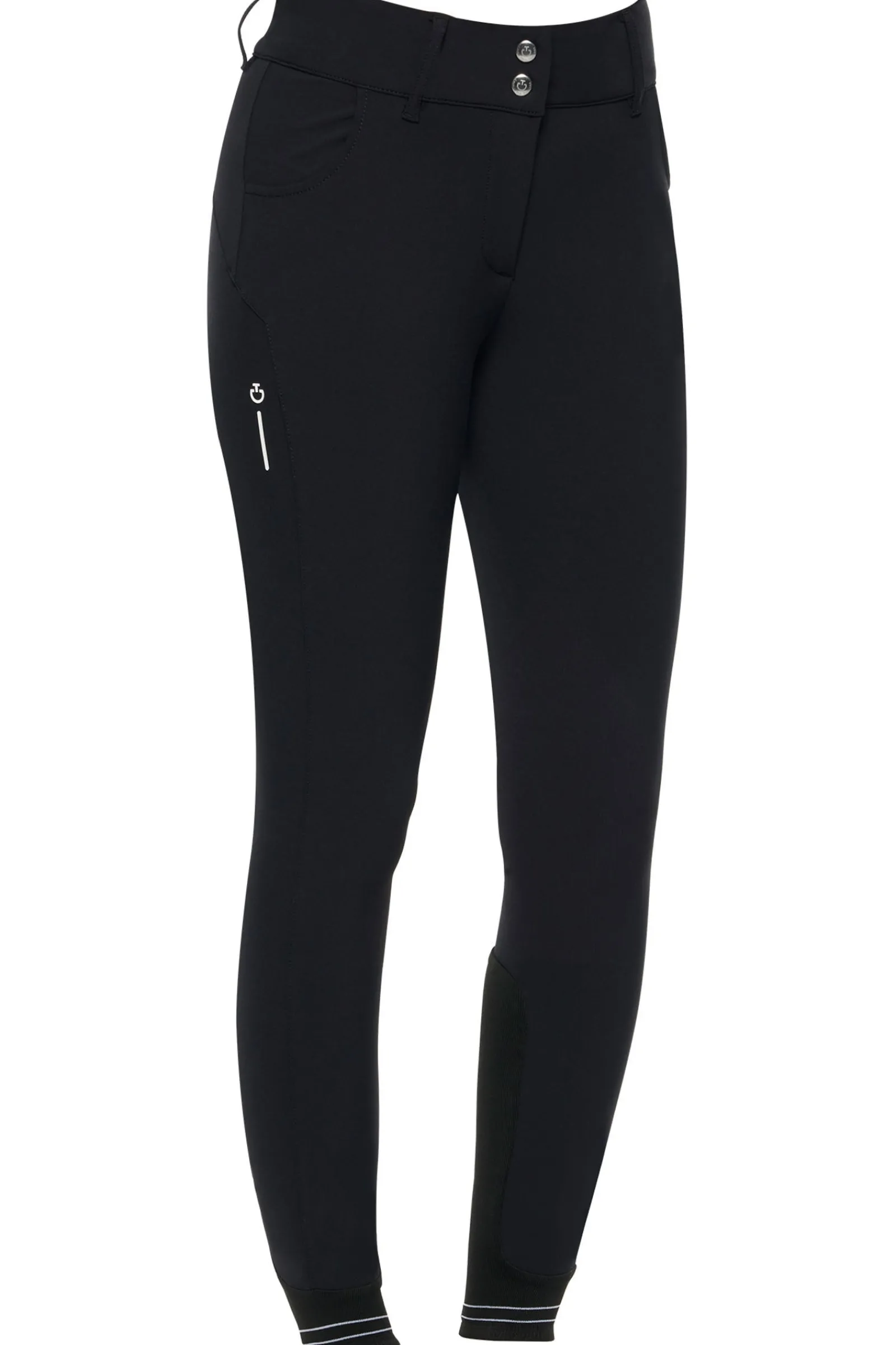 Cavalleria Toscana RS Damen Reithose mit hohem Bund und integriertem Grip*Damen Reithose Für Damen Mit Kniebesatz