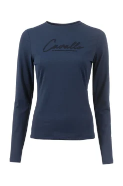 Cavallo Rundhals-Shirt Cavalmaron*Damen Shirts & Polos Für Damen