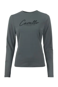 Cavallo Rundhals-Shirt Cavalmaron*Damen Shirts & Polos Für Damen