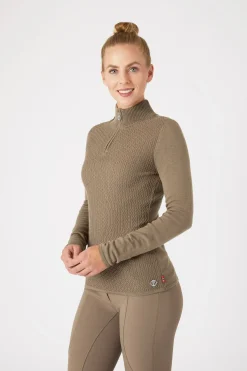 B Vertigo Ruth Damen Strickpullover mit Reißverschluss*Damen Damenpullover & Hoodies