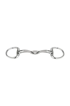 Sprenger Satinox Olivenkopfgebiss 14mm Edelstahl, doppelt gebrochen, Ring 55mm* Olivenkopf-Gebisse