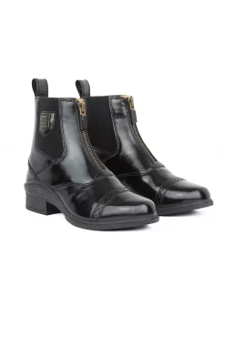 B Vertigo Saturn Damen Lederreitstiefeletten mit Reißverschluss* Reitstiefeletten