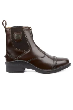 B Vertigo Saturn Damen Lederreitstiefeletten mit Reißverschluss* Reitstiefeletten