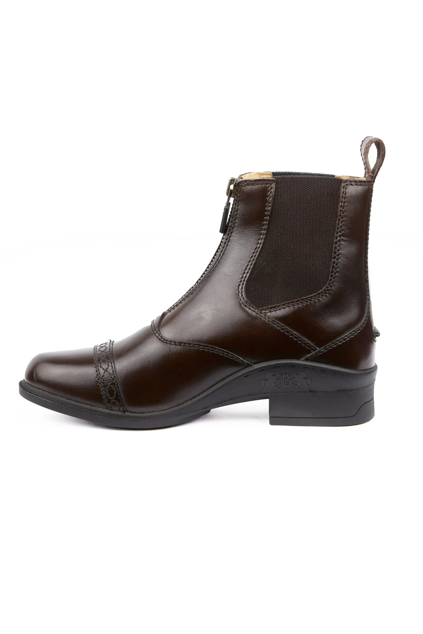 B Vertigo Saturn Damen Lederreitstiefeletten mit Reißverschluss* Reitstiefeletten