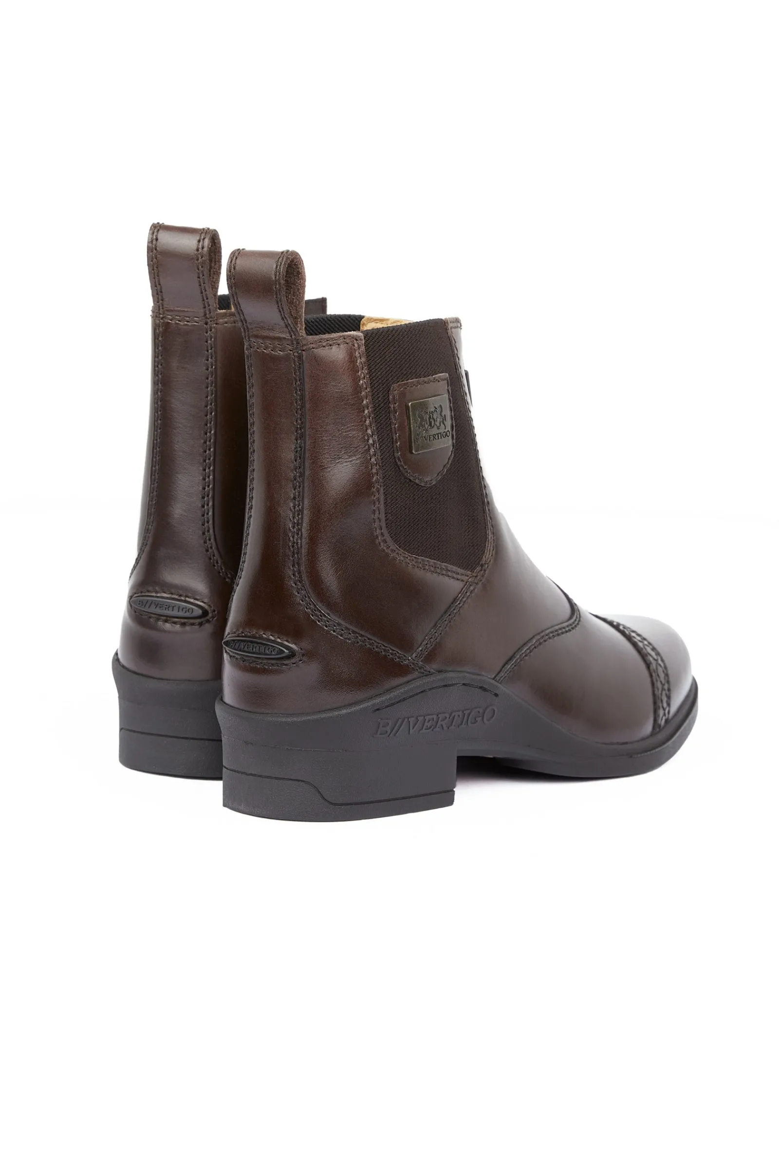 B Vertigo Saturn Damen Lederreitstiefeletten mit Reißverschluss* Reitstiefeletten