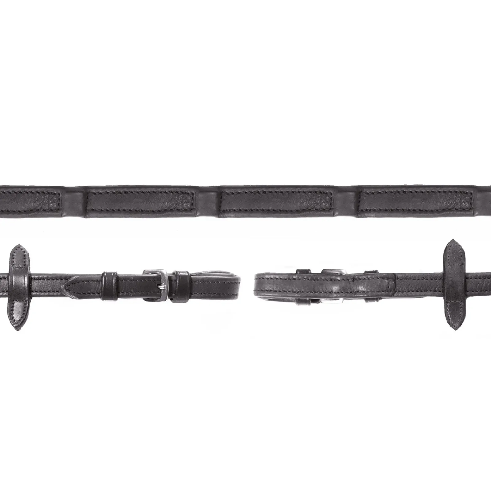 Schockemöhle Sports Schockmöhle Sports Durasoft Lederzügel, Nyloneinlage* Zügel