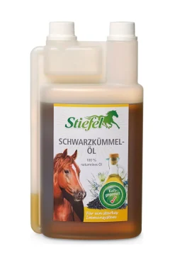 Stiefel Schwarzkümmelöl, 1l* Ergänzungsfuttermittel Für Pferde