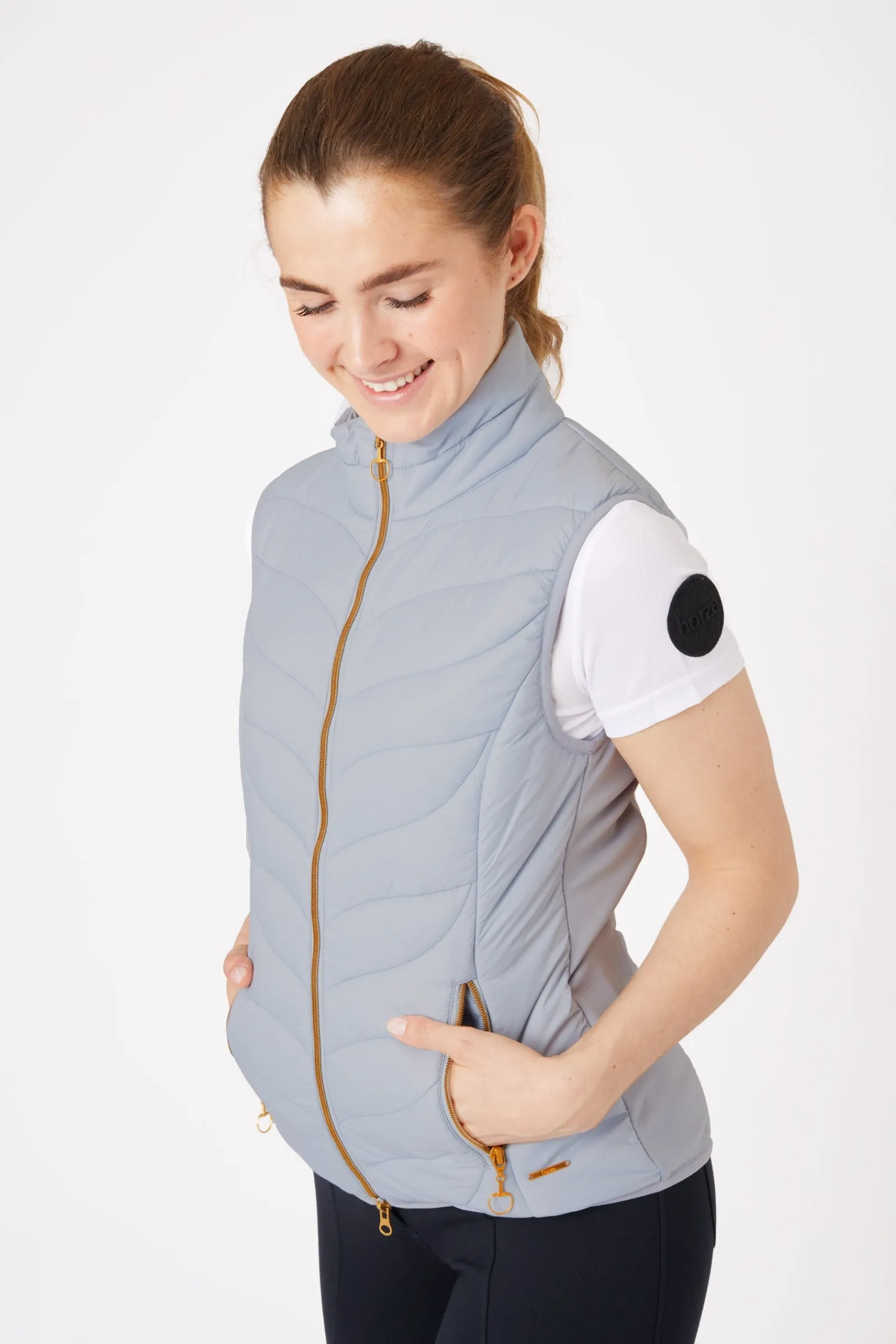 Horze Shannon leichte wattierte Damen Reitweste*Damen Mäntel & Jacken Für Damen