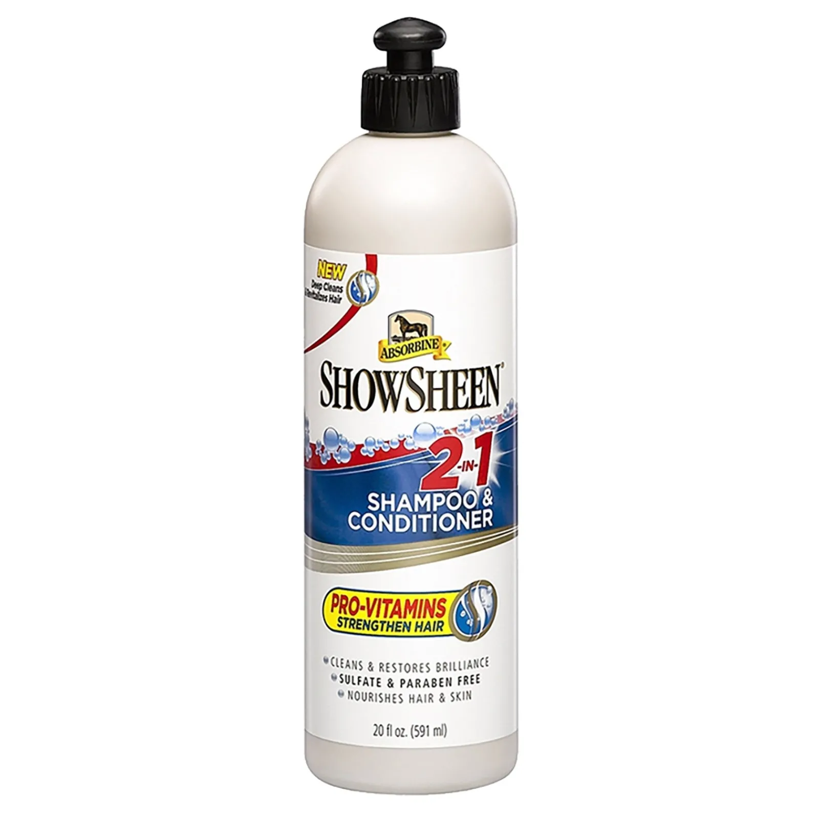 Absorbine Showsheen 2in1 - Shampoo & Conditioner , 591ml* Haar- & Mähnen- & Schweifpflege