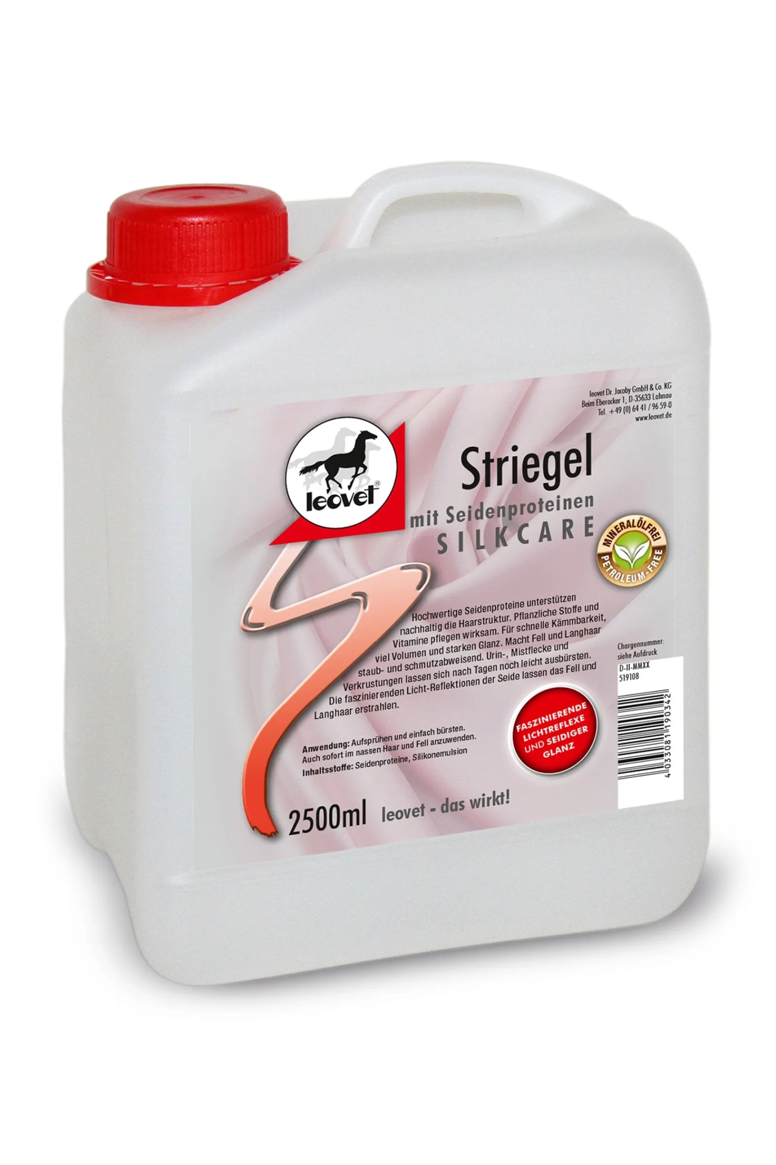Leovet Silkcare Striegel 2500ml* Haar- & Mähnen- & Schweifpflege