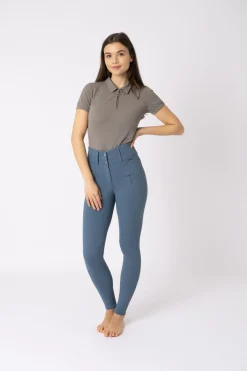 Horze Sophie Damen High Waist Kneebesatz Reithose*Damen Reithose Für Damen Mit Kniebesatz