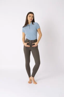 Horze Sophie Damen Reithose mit Silikonvollbesatz und hohem Bund*Damen Reithose Für Damen Mit Vollbesatz