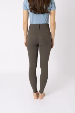 Horze Sophie Damen Reithose mit Silikonvollbesatz und hohem Bund*Damen Reithose Für Damen Mit Vollbesatz