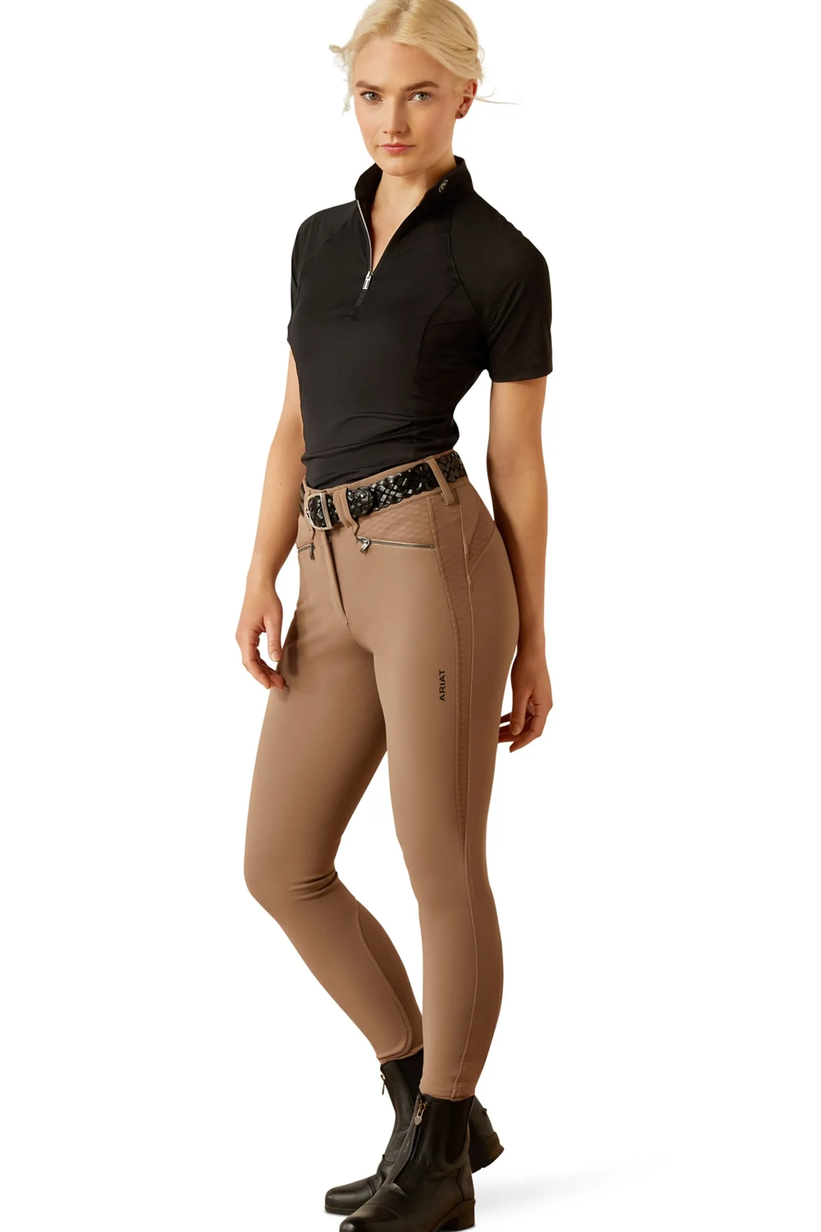 Ariat Soquel Damen Baselayer mit 1/4 Reißverschluss*Damen Shirts & Polos Für Damen