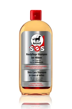 Leovet SOS Hautpflege Shampoo bei Milben, 500ml* Haar- & Mähnen- & Schweifpflege