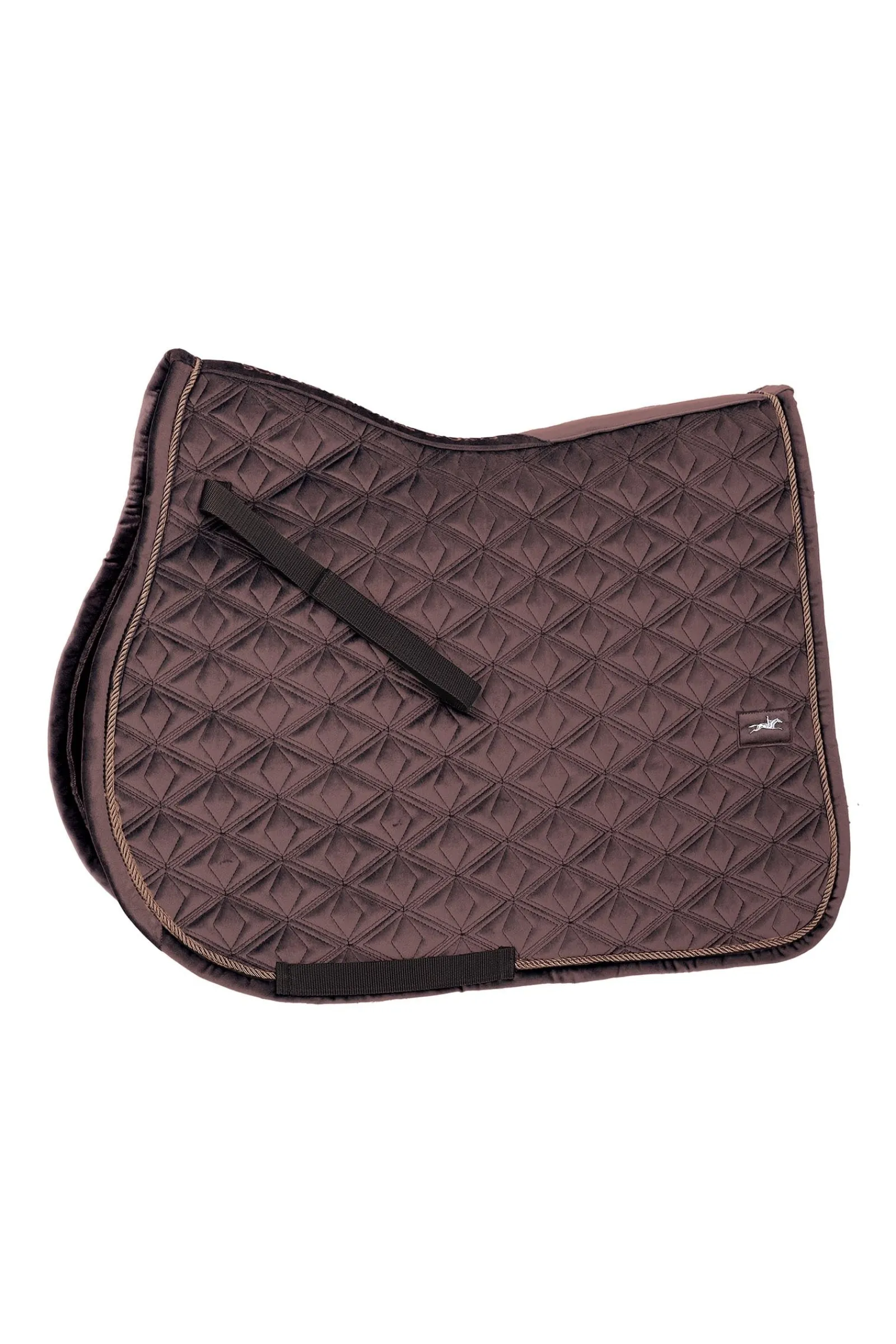Schockemöhle Sports SP Velvet D Style Jumping Saddle Pad* Spring- & Vielseitigkeitsschabracken