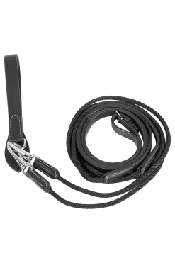 Horze Sparta Schlaufzügel aus Nylon/Leder* Hilfszügel|Trainingshilfen