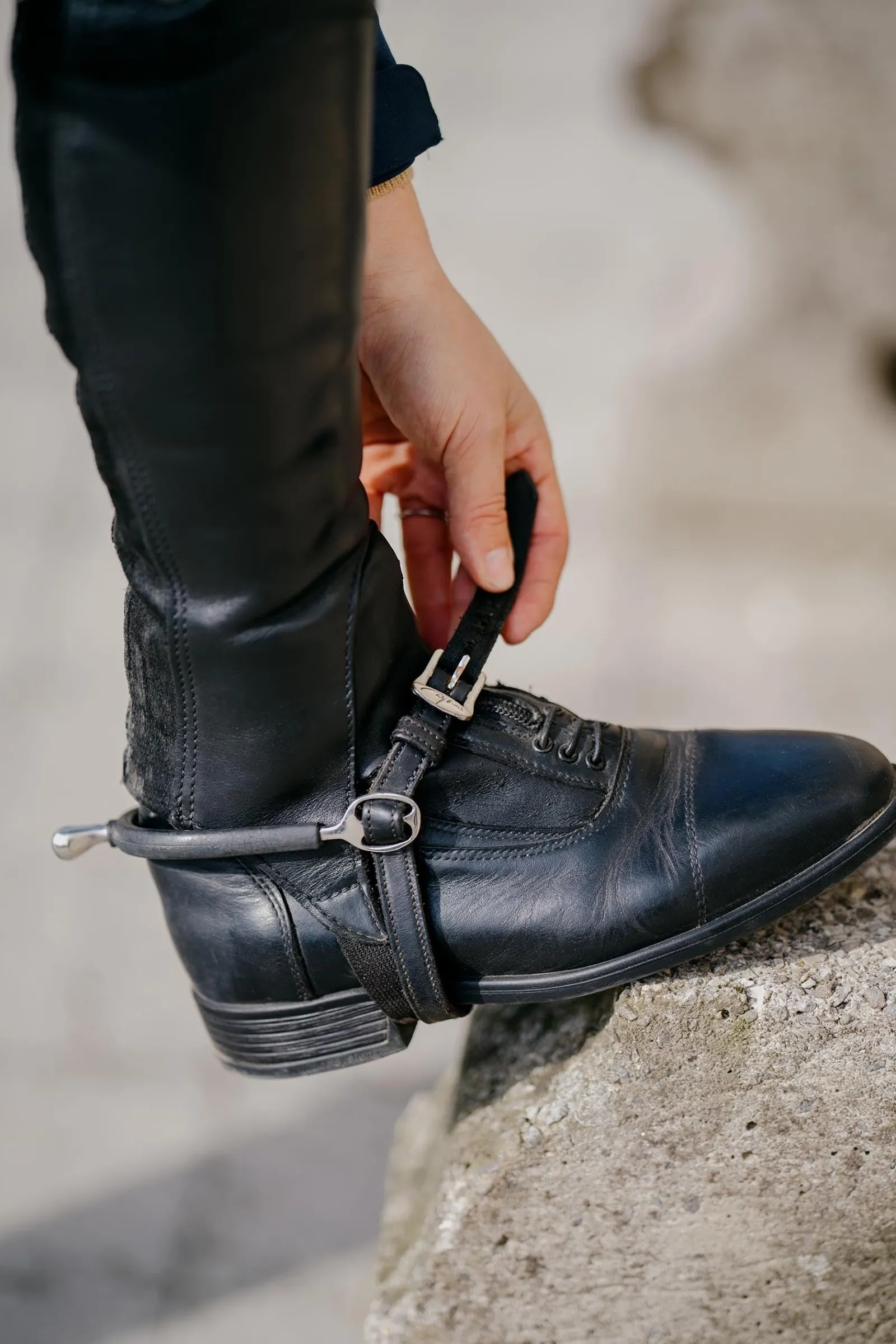 Dy'on Sporenriemen aus Leder* Sporen & Sporenriemen