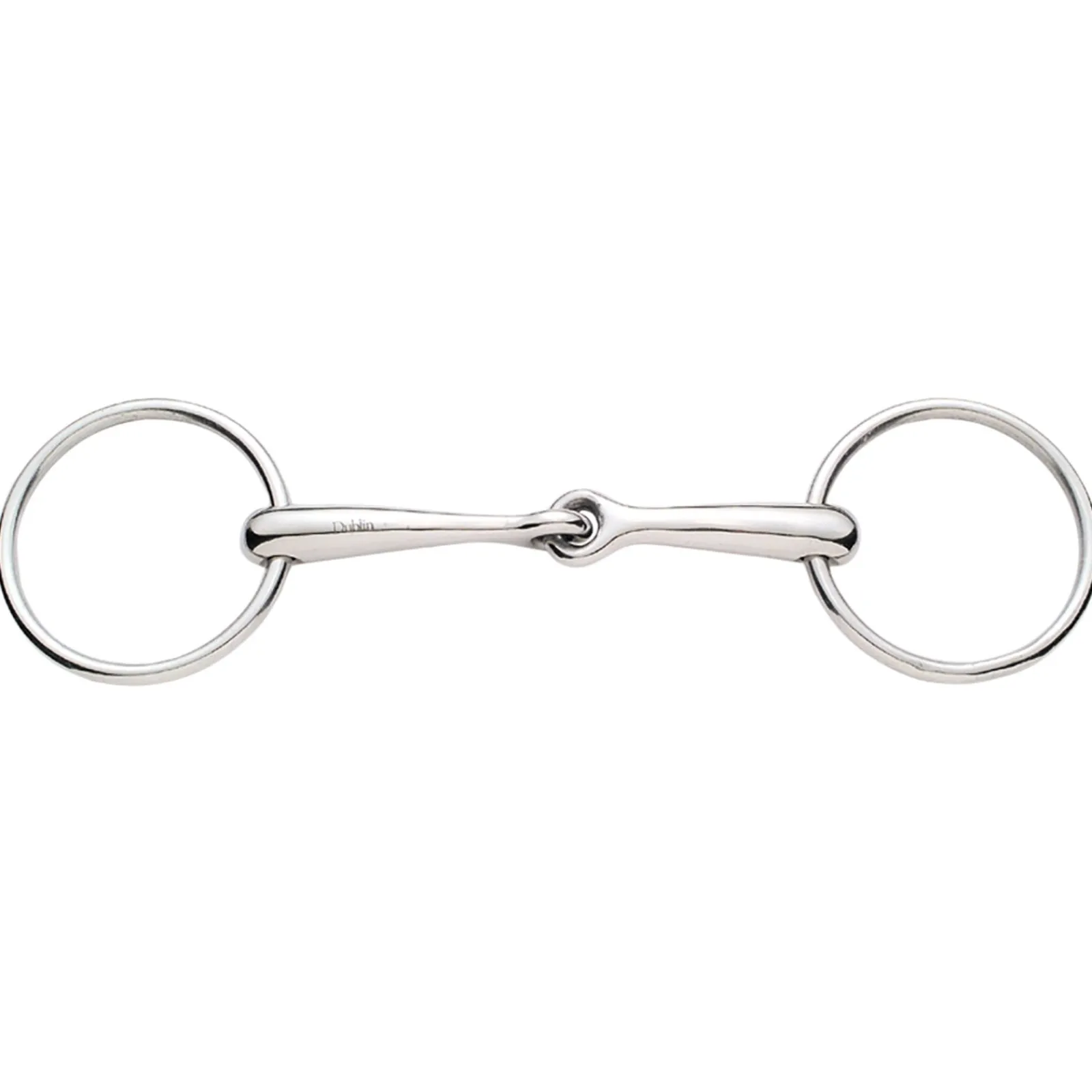 Korsteel Stainless Steel Solid Mouth Jointed 16mm Loose Ring Snaffle Bit* Wassertrensen-Gebisse