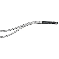 Kavalkade Stirnband, schmal, zweigeteilt, weiße Steine, W* Stirnriemen