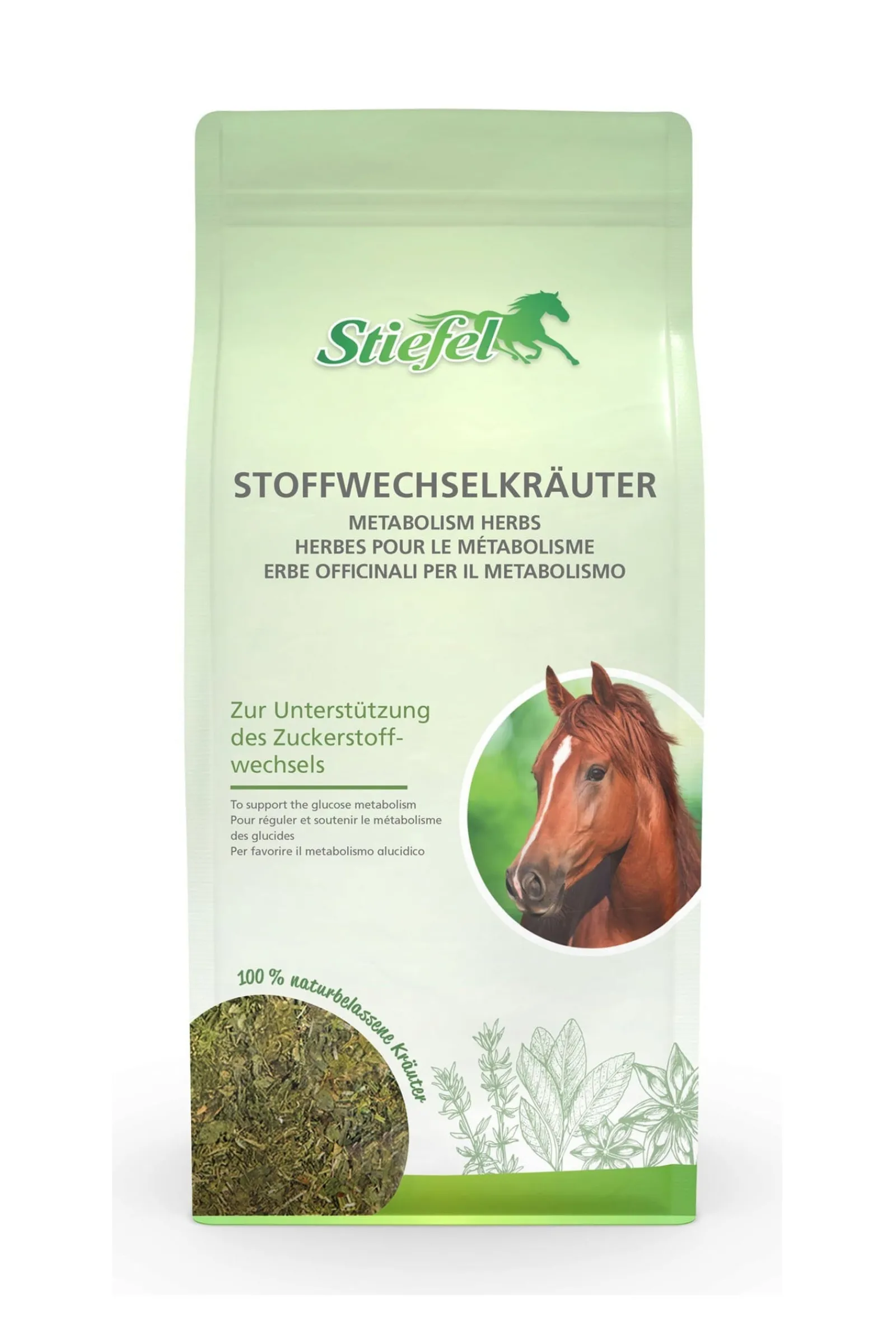 Stiefel Stoffwechsel-Kräuter, 1kg* Ergänzungsfuttermittel Für Pferde