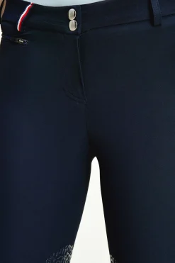 Tommy Hilfiger Equestrian Style Damen Reithose mit Kniebesatz mit Grip*Damen Reithose Für Damen Mit Kniebesatz