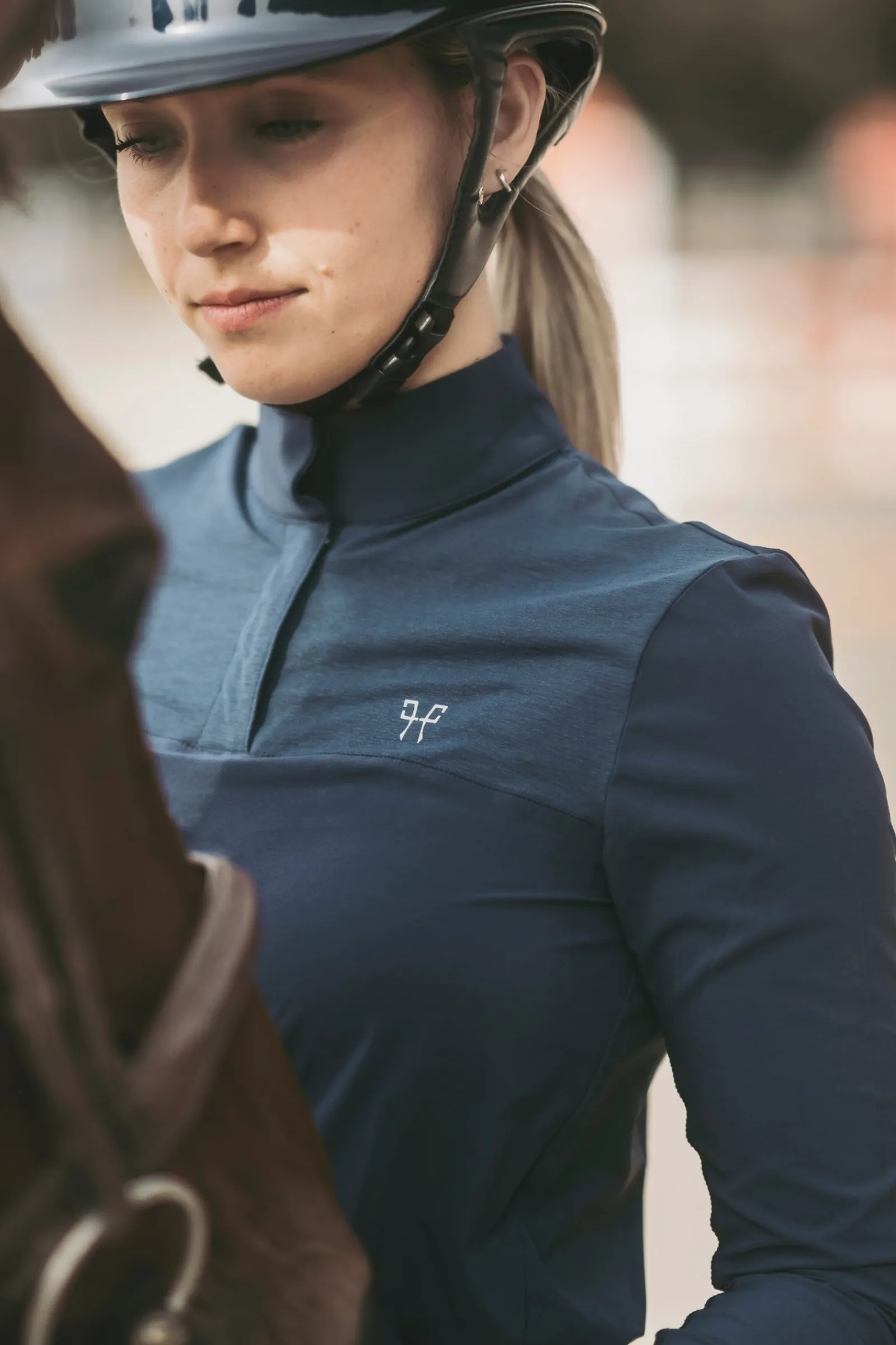 Horse Pilot Sunrise Damenhemd*Damen Shirts & Polos Für Damen