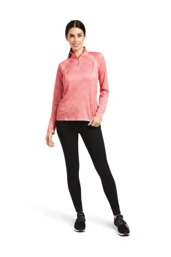 Ariat Sunstopper 2.0 Damen 1/4 Zip Baselayer Shirt*Damen Shirts & Polos Für Damen