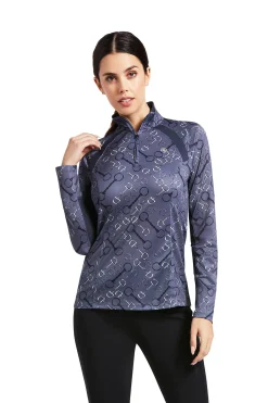 Ariat Sunstopper 2.0 Damen 1/4 Zip Baselayer Shirt*Damen Shirts & Polos Für Damen