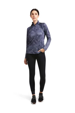 Ariat Sunstopper 2.0 Damen 1/4 Zip Baselayer Shirt*Damen Shirts & Polos Für Damen