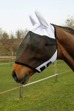 Covalliero SuperFly Fliegenmaske mit Ohrenschutz* Fliegenmasken & Fliegenfransen