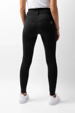 Horze Tara Damen Reithose mit Silikonvollbesatz und hohem Bund*Damen Reithose Für Damen Mit Vollbesatz