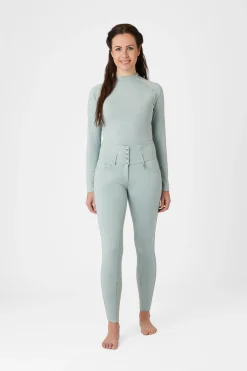 Horze Tara Damen Reithose mit Silikonvollbesatz und hohem Bund*Damen Reithose Für Damen Mit Vollbesatz