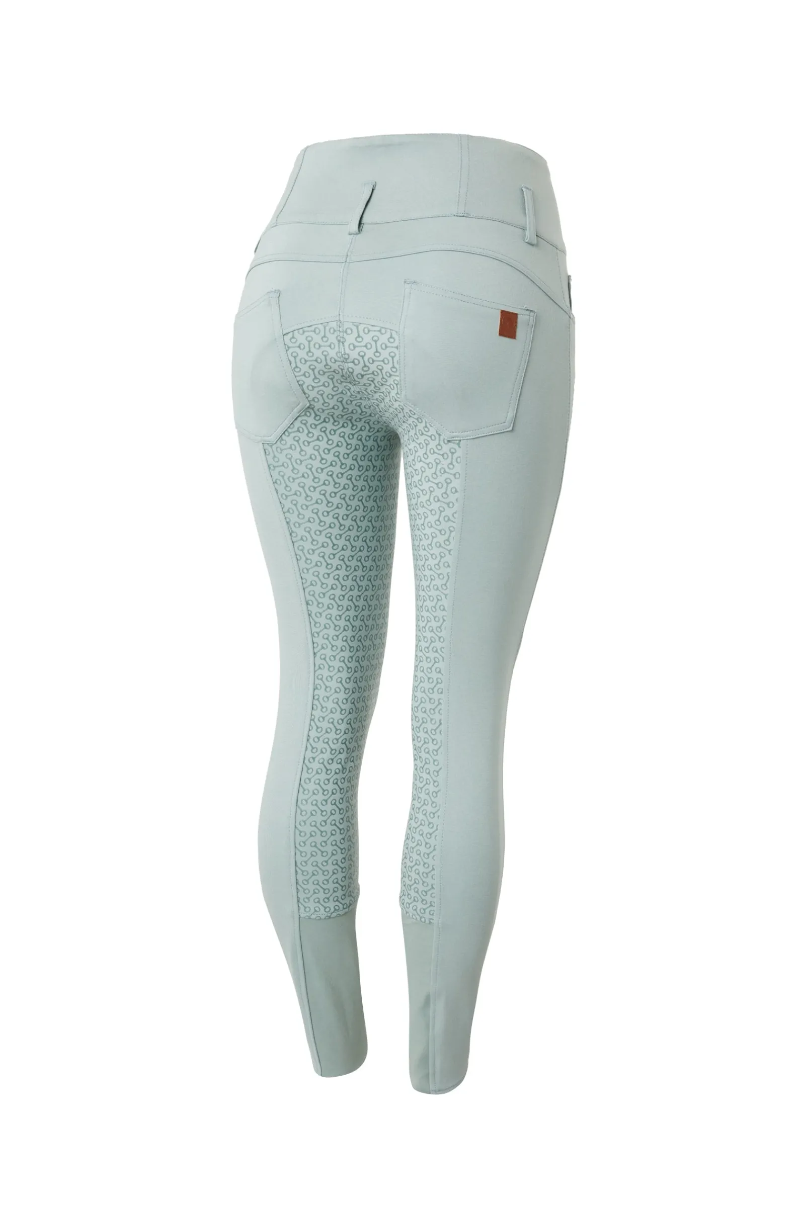 Horze Tara Damen Reithose mit Silikonvollbesatz und hohem Bund*Damen Reithose Für Damen Mit Vollbesatz