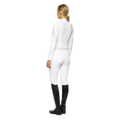 Cavalleria Toscana Textured Jersey Damen Funktions Turniershirt*Damen Shirts & Polos Für Damen