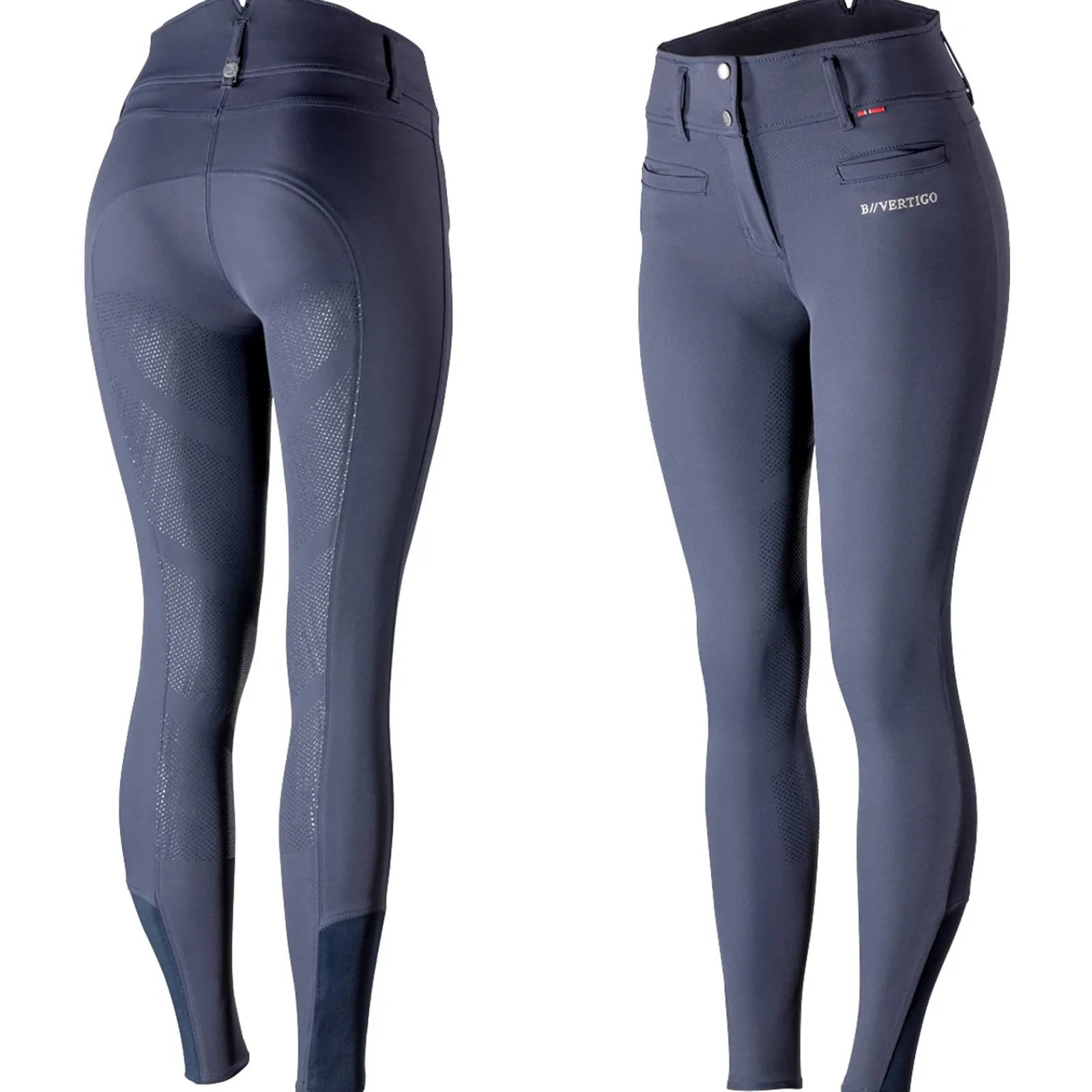 B Vertigo Tiffany Damen-Vollbesatzreithose mit Silikongrip, UPF 50+*Damen Reithose Für Damen Mit Vollbesatz
