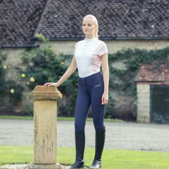 B Vertigo Tiffany Damen-Vollbesatzreithose mit Silikongrip, UPF 50+*Damen Reithose Für Damen Mit Vollbesatz